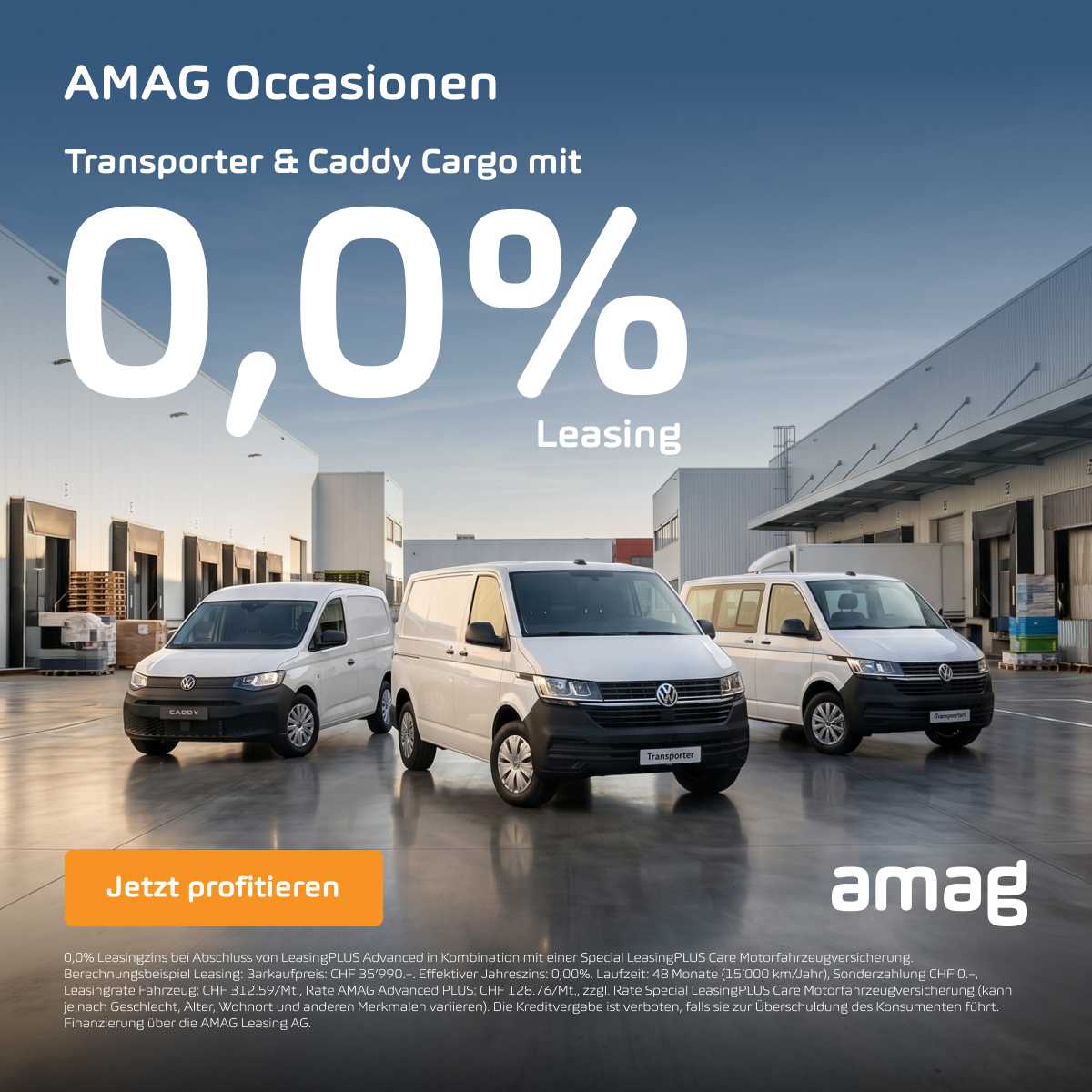 VW Nutzfahrzeuge Transporter Leasing & Auto-Abo Angebot